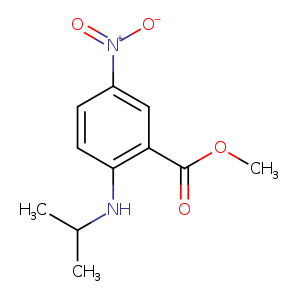 Methyl 2-(isopropylamino)-5-nitrobenzoate