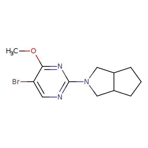 5-bromo-4-methoxy-2-{octahydrocyclopenta[c]pyrrol-2-yl}pyrimidine