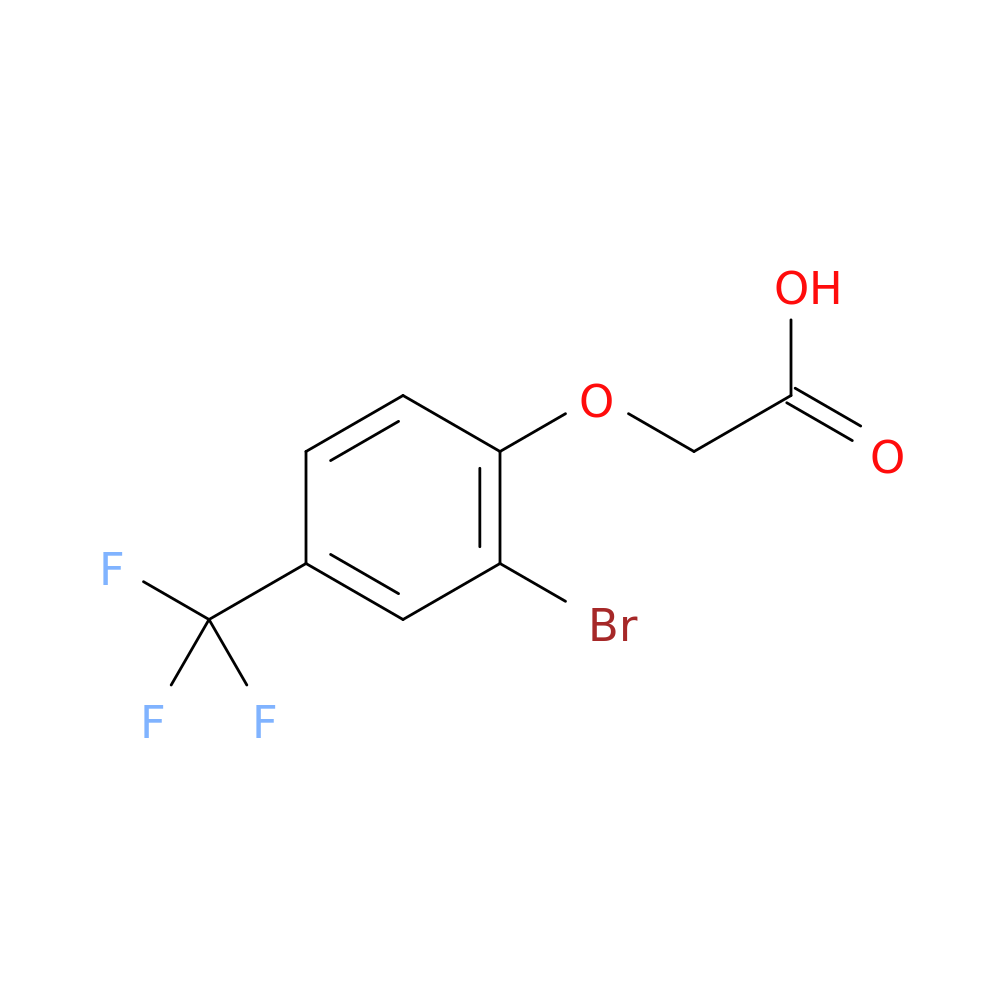 2-[2-bromo-4-(trifluoromethyl)phenoxy]acetic acid