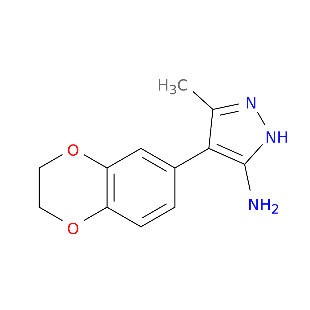 4-(2,3-dihydro-1,4-benzodioxin-6-yl)-3-methyl-1H-pyrazol-5-amine