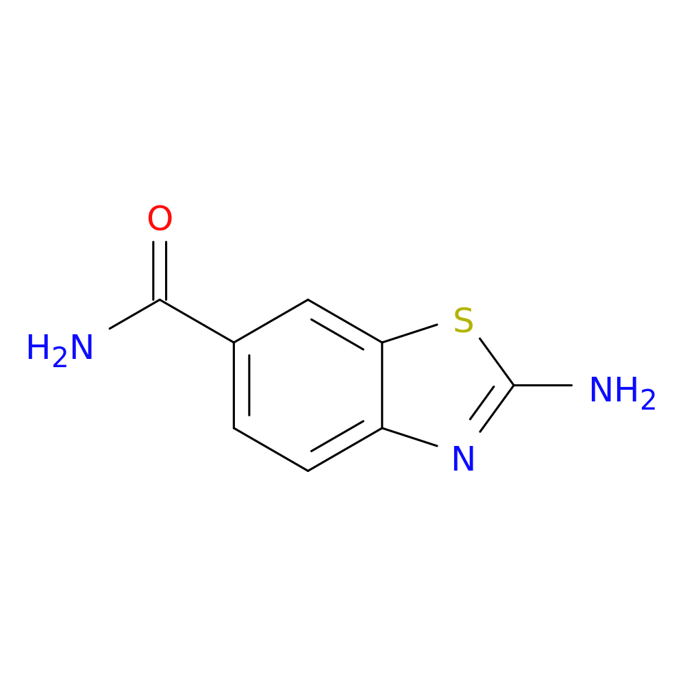 2-Aminobenzothiazole-6-carboxamide