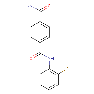 N1-(2-fluorophenyl)benzene-1,4-dicarboxamide
