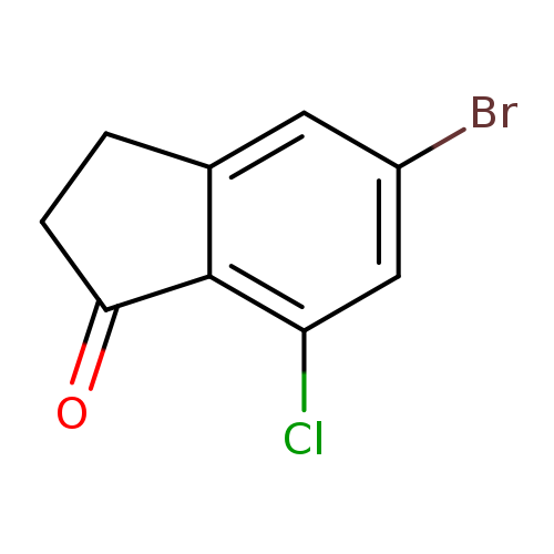 1H-Inden-1-one, 5-bromo-7-chloro-2,3-dihydro-