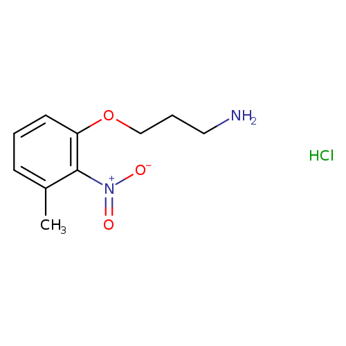 3-(3-methyl-2-nitrophenoxy)propan-1-amine hydrochloride