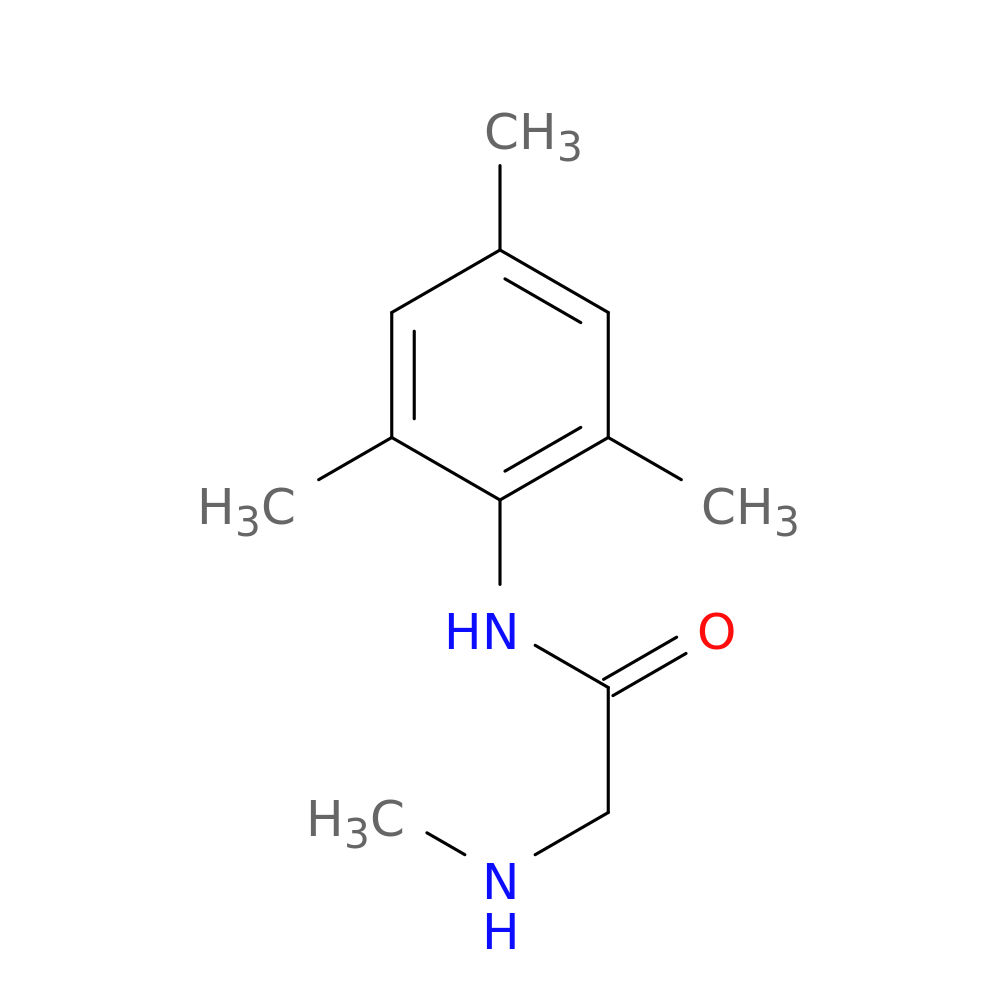 2-(methylamino)-N-(2,4,6-trimethylphenyl)acetamide
