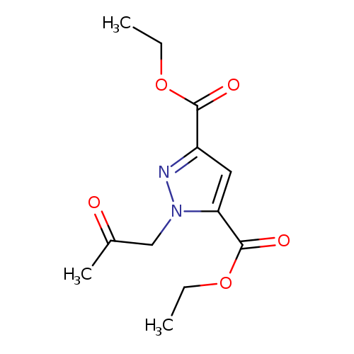 3,5-Diethyl 1-(2-oxopropyl)pyrazole-3,5-dicarboxylate