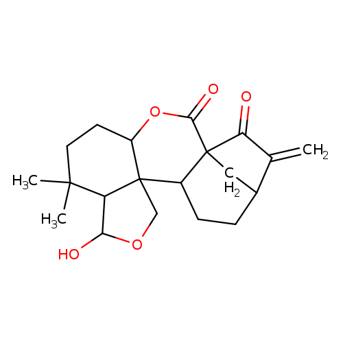 7H-5a,8-Methano-11H-cyclohepta[c]furo[3,4-e][1]benzopyran-5,6-dione,decahydro-13-hydroxy-1,1-dimethyl-7-methylene-,(3aS,5aS,8R,10aS,10bS,13R,13aR)-