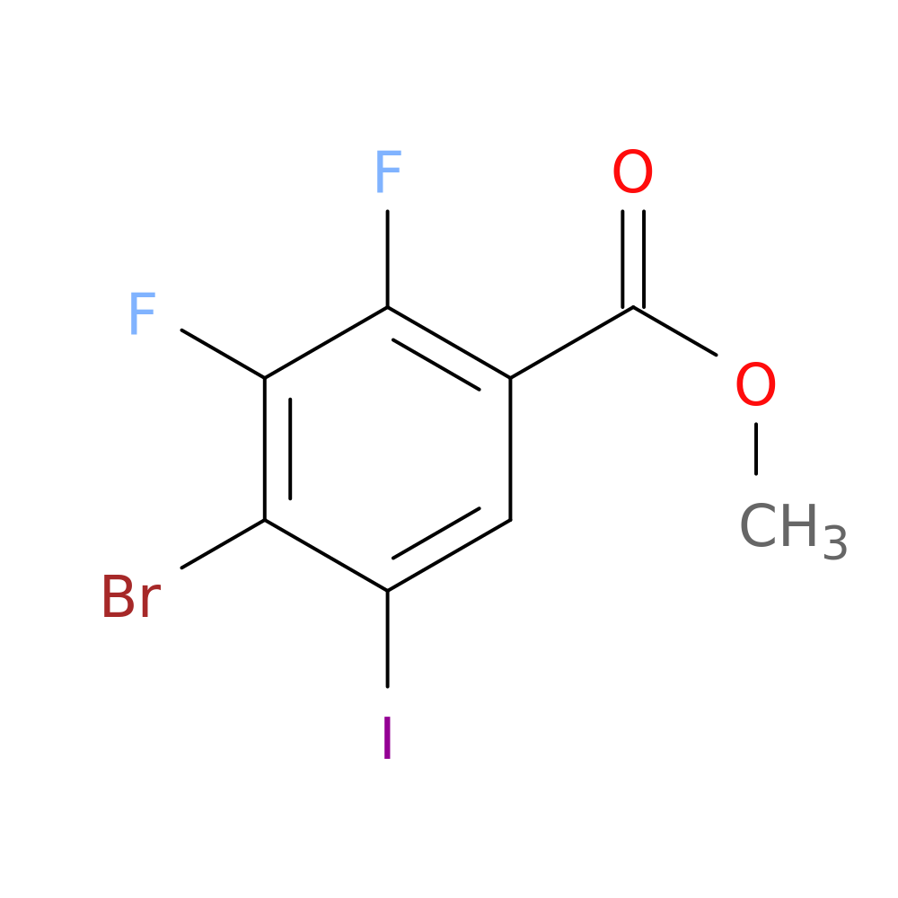 METHYL 4-BROMO-2,3-DIFLUORO-5-IODOBENZOATE