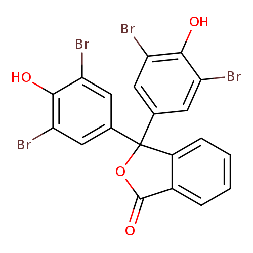 1(3H)-Isobenzofuranone, 3,3-bis(3,5-dibromo-4-hydroxyphenyl)-