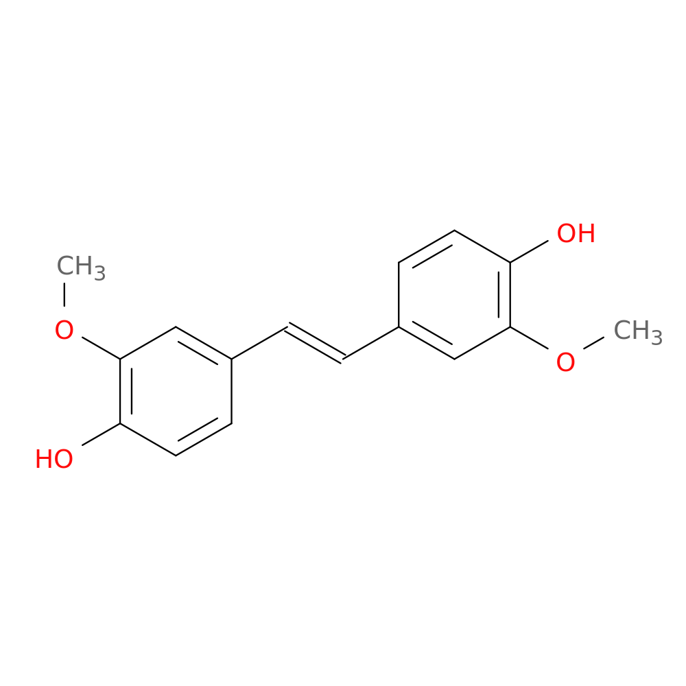 4-[(E)-2-(4-hydroxy-3-methoxyphenyl)ethenyl]-2-methoxyphenol