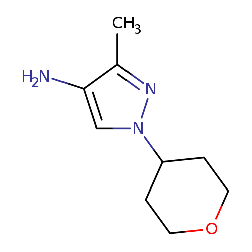 3-methyl-1-(oxan-4-yl)-1H-pyrazol-4-amine