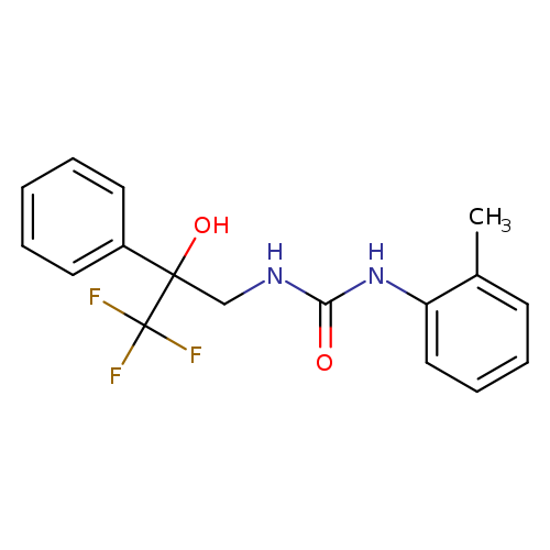 3-(2-methylphenyl)-1-(3,3,3-trifluoro-2-hydroxy-2-phenylpropyl)urea