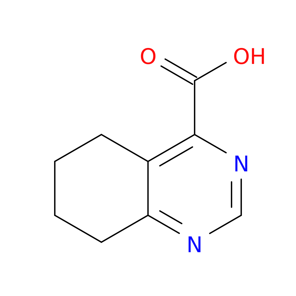 5,6,7,8-tetrahydroquinazoline-4-carboxylic acid