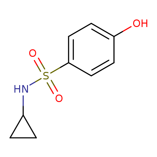 N-Cyclopropyl-4-hydroxybenzene-1-sulfonamide