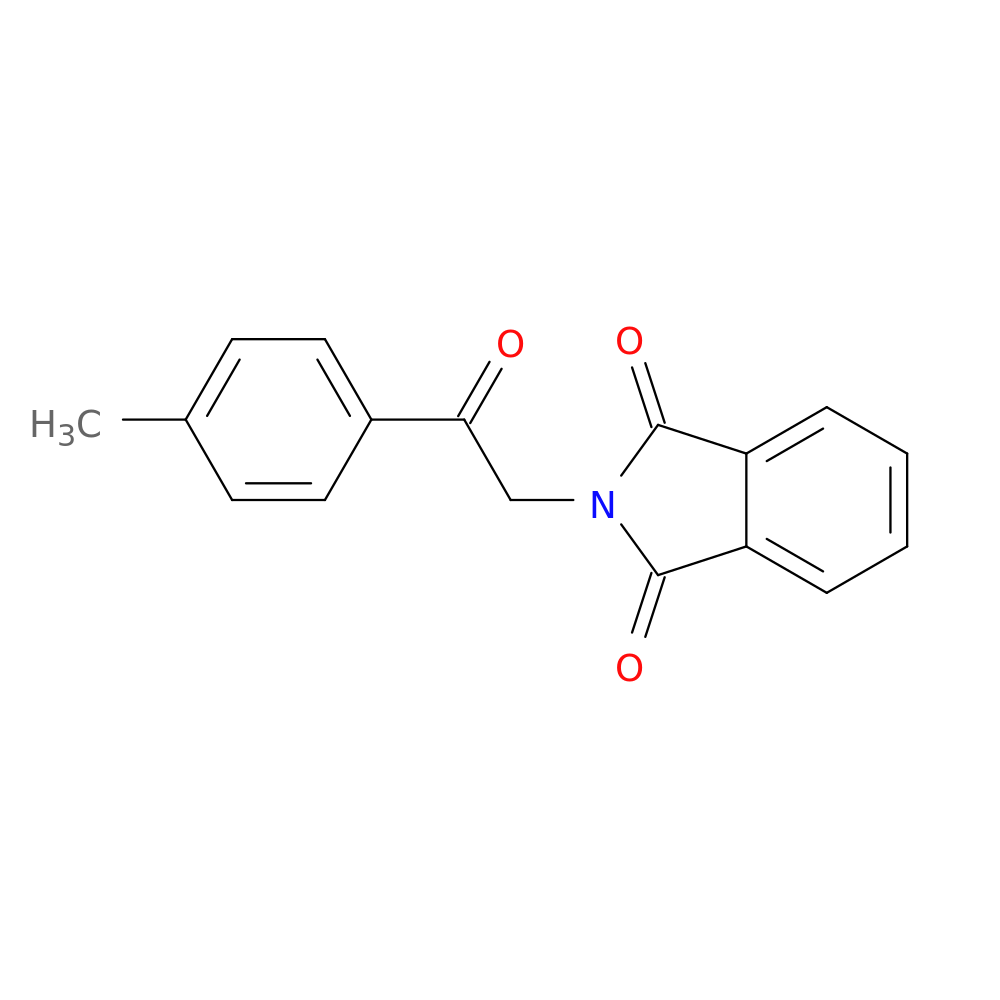 1H-Isoindole-1,3(2H)-dione, 2-[2-(4-methylphenyl)-2-oxoethyl]-