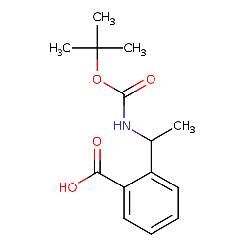 2-(1-((tert-Butoxycarbonyl)amino)ethyl)benzoic acid