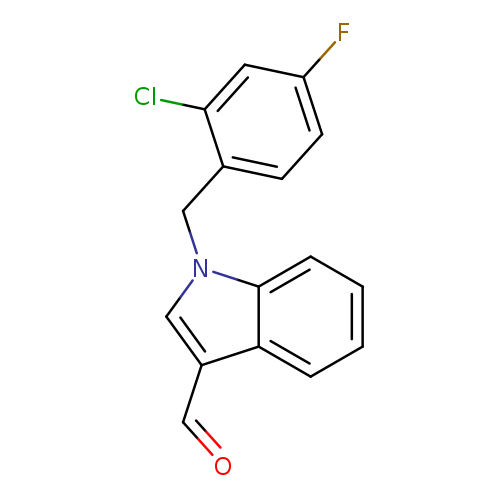 1-(2-Chloro-4-fluorobenzyl)-1h-indole-3-carbaldehyde