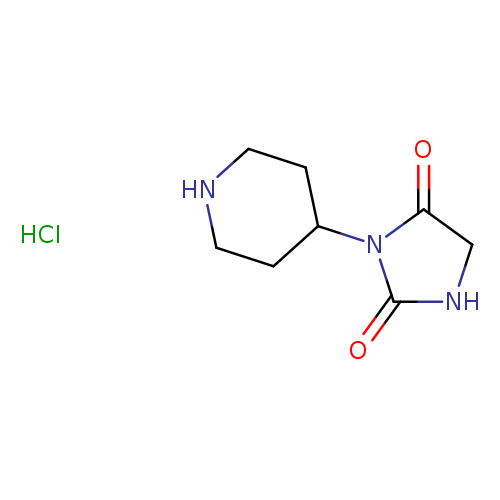 3-(Piperidin-4-yl)imidazolidine-2,4-dione hydrochloride