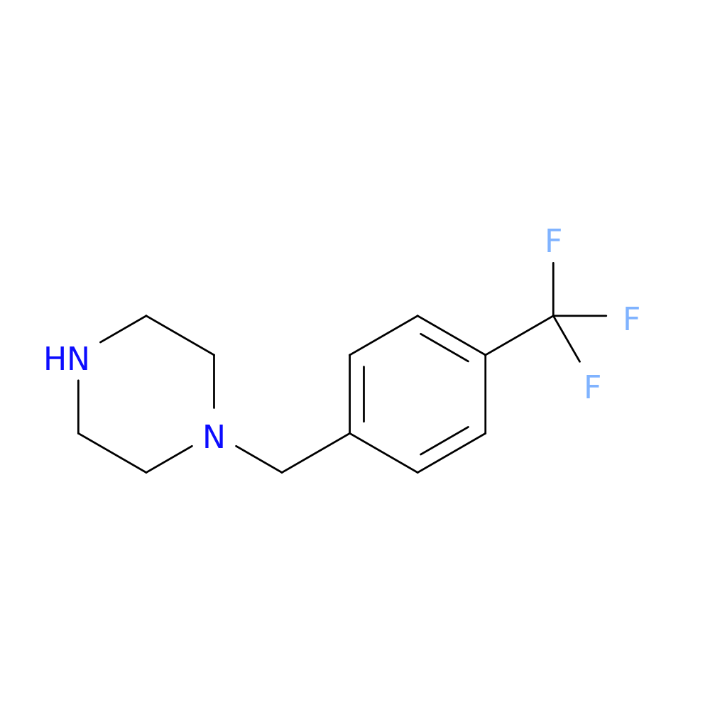 N-[4-(Trifluoromethyl)benzyl]piperazine