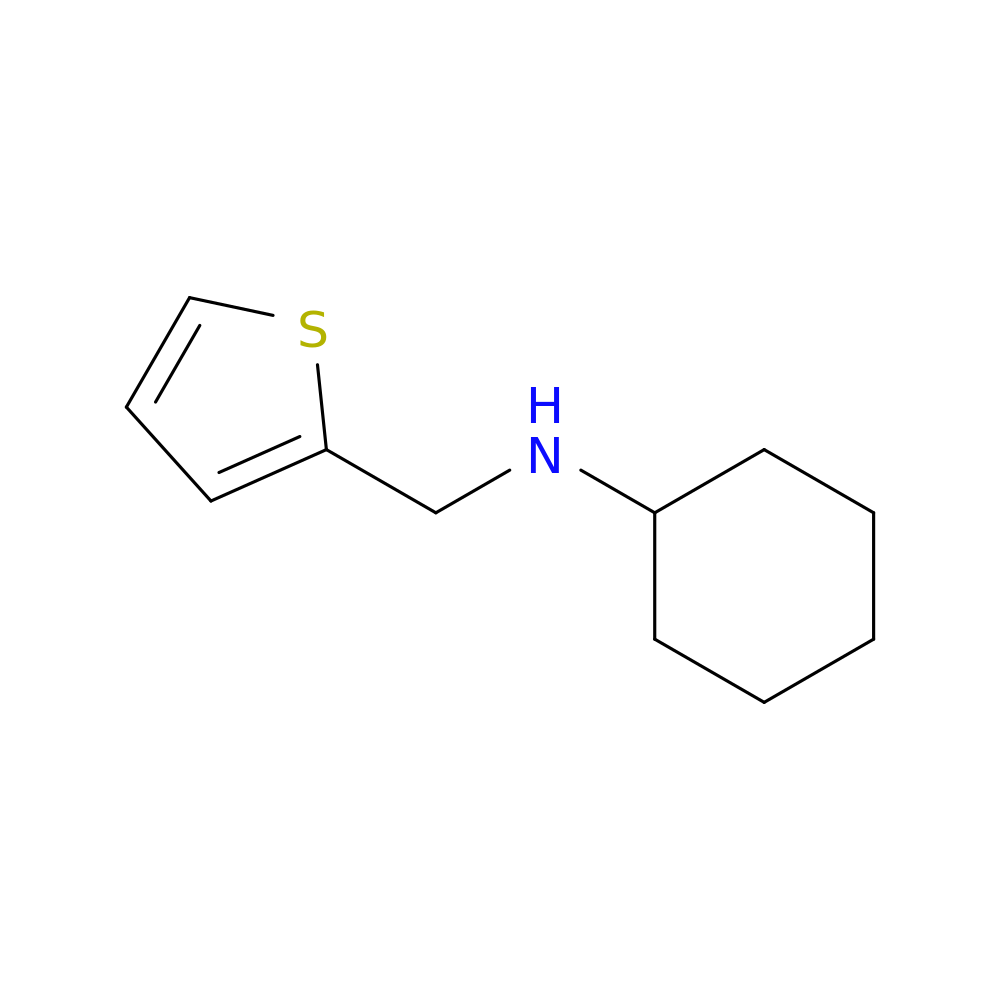 N-(Thiophen-2-ylmethyl)cyclohexanamine