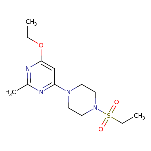 4-[4-(ethanesulfonyl)piperazin-1-yl]-6-ethoxy-2-methylpyrimidine