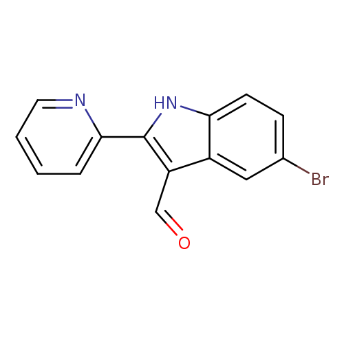 5-Bromo-2-(pyridin-2-yl)-1H-indole-3-carbaldehyde