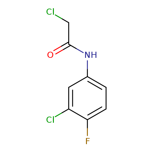 2-Chloro-n-(3-chloro-4-fluorophenyl)acetamide