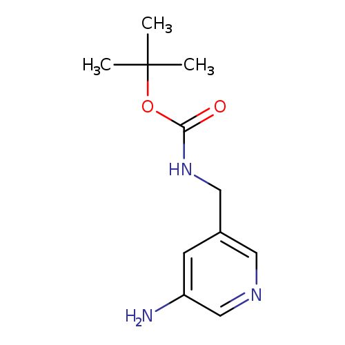 Carbamic acid, N-[(5-amino-3-pyridinyl)methyl]-, 1,1-dimethylethyl ester