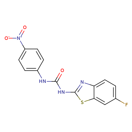 3-(6-fluoro-1,3-benzothiazol-2-yl)-1-(4-nitrophenyl)urea