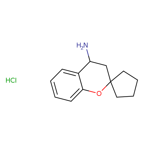 3,4-dihydrospiro[chromene-2,1'-cyclopentan]-4-amine hydrochloride
