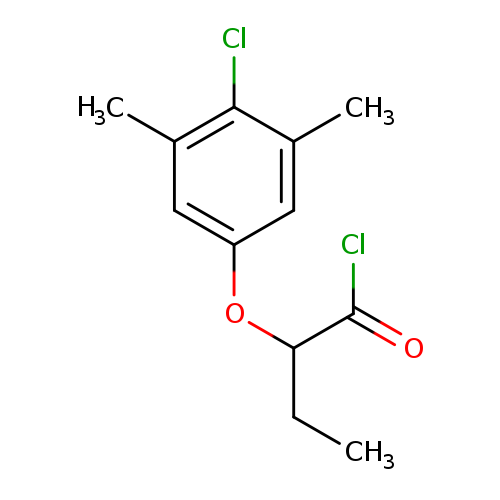 2-(4-Chloro-3,5-dimethylphenoxy)butanoyl chloride