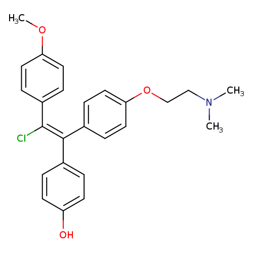 4-HydroxymethoxyClomiphene