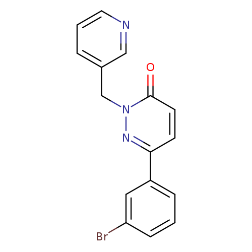 6-(3-bromophenyl)-2-[(pyridin-3-yl)methyl]-2,3-dihydropyridazin-3-one