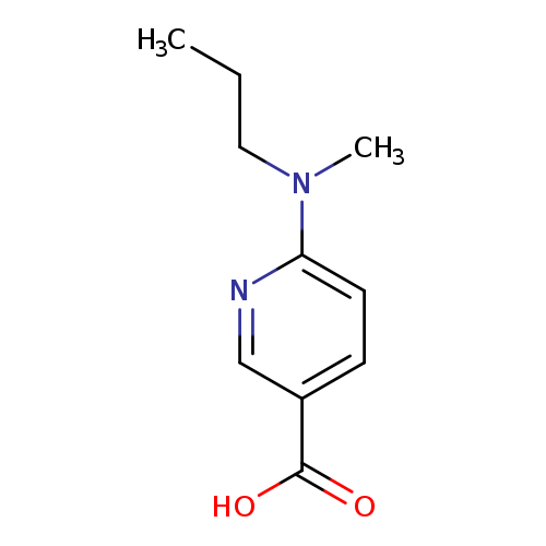 6-[methyl(propyl)amino]pyridine-3-carboxylic acid