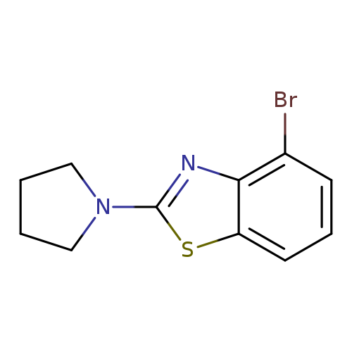 4-BROMO-2-PYRROLIDIN-1-YL-1,3-BENZOTHIAZOLE