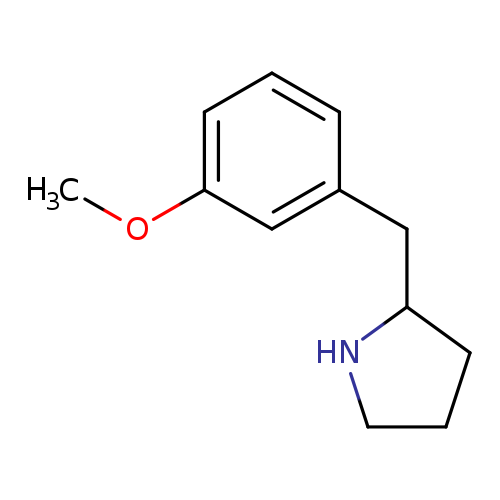 2-[(3-methoxyphenyl)methyl]pyrrolidine