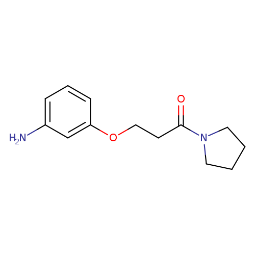 3-(3-Aminophenoxy)-1-(pyrrolidin-1-yl)propan-1-one