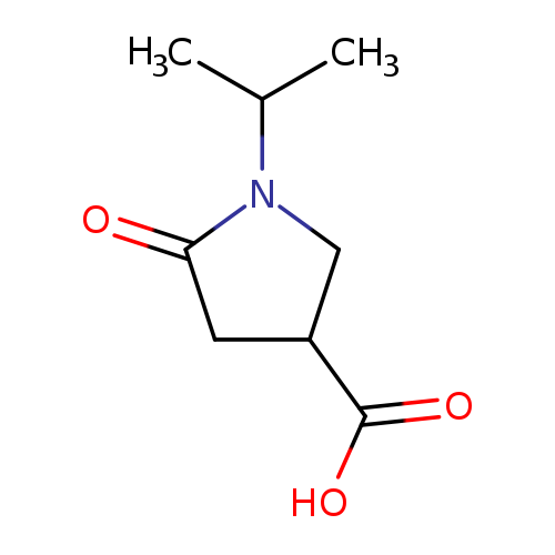 1-Isopropyl-5-oxopyrrolidine-3-carboxylic acid