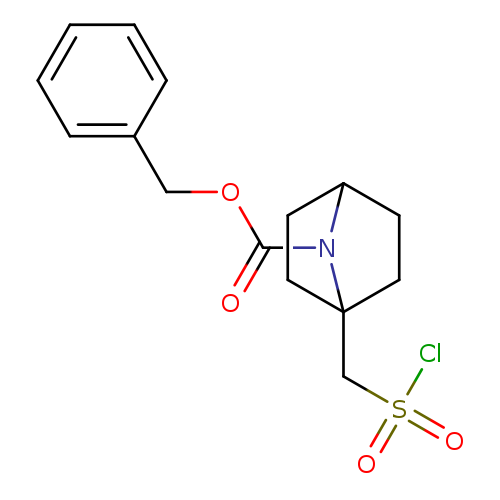benzyl 1-[(chlorosulfonyl)methyl]-7-azabicyclo[2.2.1]heptane-7-carboxylate