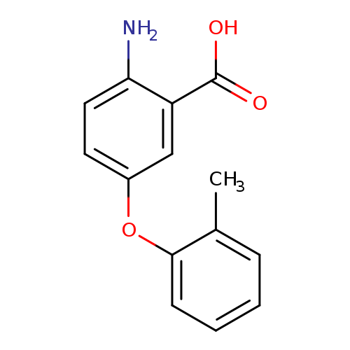 2-Amino-5-(2-methylphenoxy)benzoic acid
