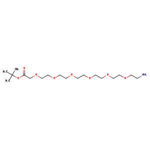 1,1-Dimethylethyl 20-amino-3,6,9,12,15,18-hexaoxaeicosanoate