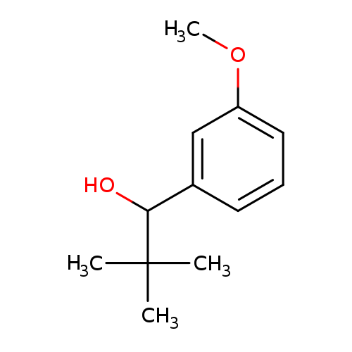 1-(3-methoxyphenyl)-2,2-dimethylpropan-1-ol
