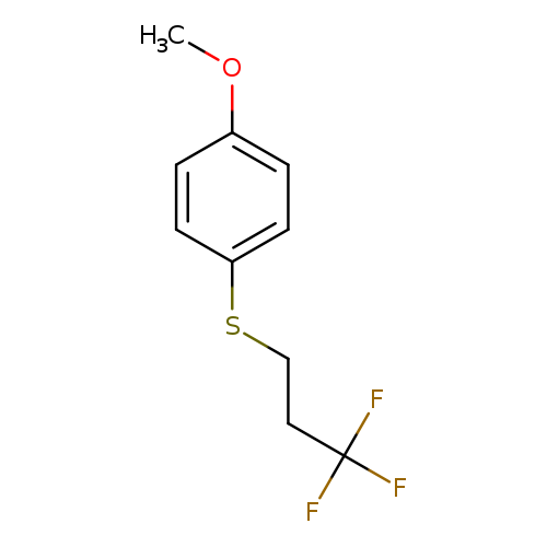 4-Methoxyphenyl 3,3,3-trifluoropropyl sulfide