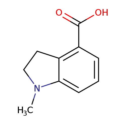 1H-Indole-4-carboxylic acid, 2,3-dihydro-1-methyl-