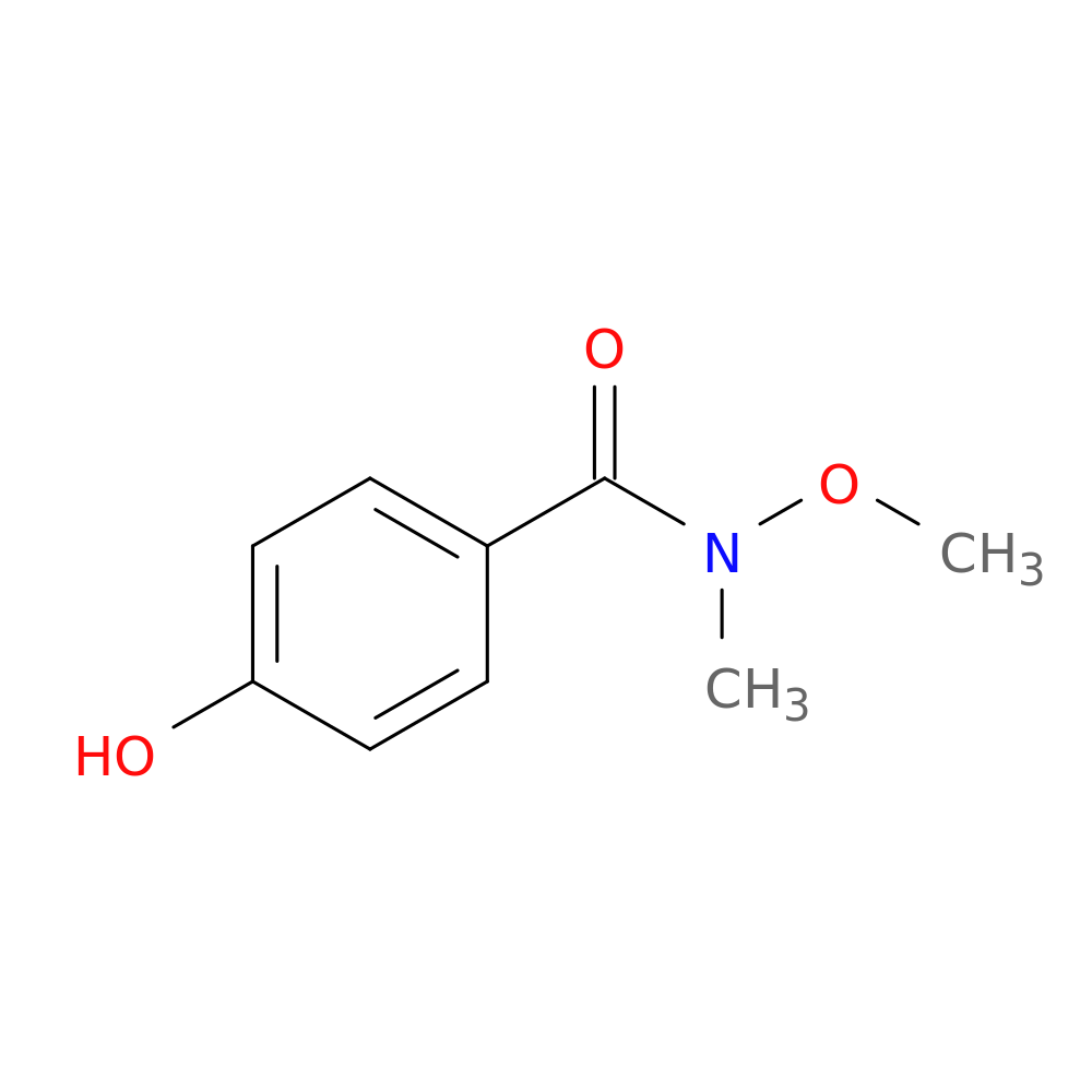 4-Hydroxy-N-methoxy-N-methylbenzamide