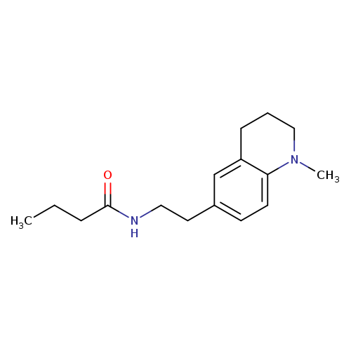 N-[2-(1-methyl-1,2,3,4-tetrahydroquinolin-6-yl)ethyl]butanamide