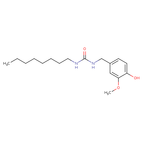 Urea, N-[(4-hydroxy-3-methoxyphenyl)methyl]-N'-octyl-