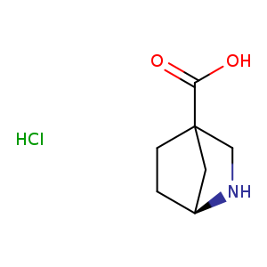 (1S)-2-azabicyclo[2.2.1]heptane-4-carboxylic acid hydrochloride