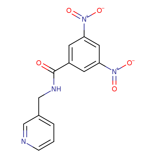 3,5-dinitro-N-(pyridin-3-ylmethyl)benzamide