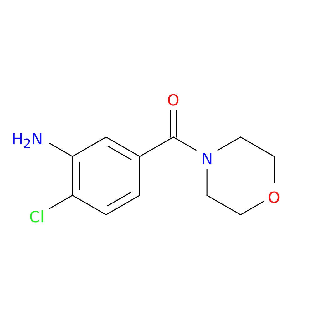 2-Chloro-5-(morpholin-4-ylcarbonyl)aniline